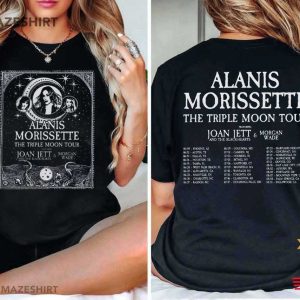 Alanis Morissette The Triple Moon Tour 2024 T Shirt (2)