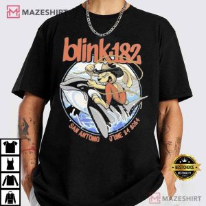 Blink 182 San Antonio Texas Tonight The Cowboy June 24th 2024 T Shirt (2)