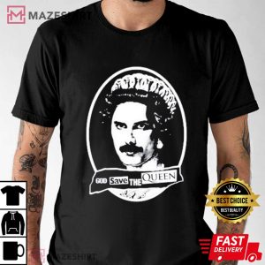 Freddie Mercury God Save The Queen T Shirt (2)
