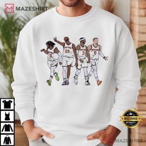Brunson, Mikal, Hart and Donte Knicks T Shirt (3)