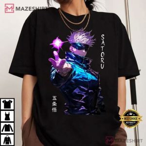 Gojo Satoru JJK Best Anime T Shirt (3)