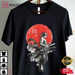 Zoro King of Hell Anime Graphic T Shirt (1)