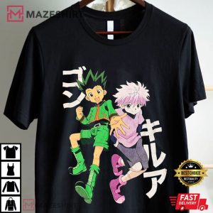 Hunter X Hunter Gon And Killua Anime T Shirt (1)