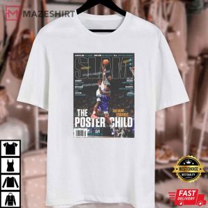 Anthony Edwards Minnesota Timberwolves NBA Slam Cover T Shirt (1)
