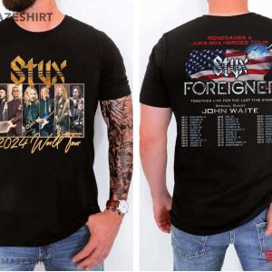 Styx Band 2024 World Tour T Shirt (2)