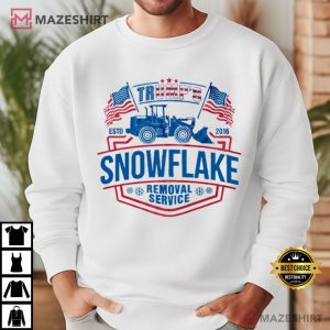 Trump's Snowflake Removal Service Republican Party Political T Shirt (1)