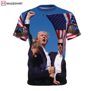 Vote for Trump 2024 Fight for America 3D Shirt (1)