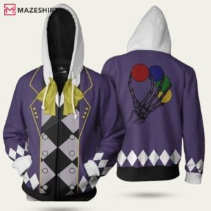 Black Butler Joker Kuroshitsuji Villian 3D Hoodie