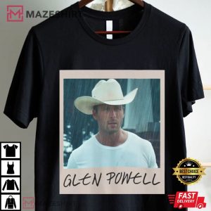 Glen Powell Cowboy Retro T Shirt (1)