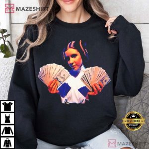 Princess Leia Money Spread Star Wars T Shirt (3)