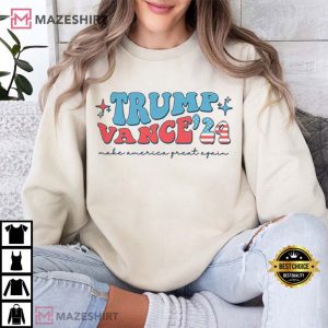 Retro Trump Vance Republican Gifts T Shirt (4)