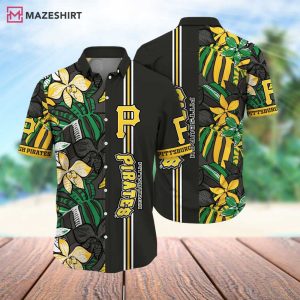 Pittsburgh Pirates Flowers Summer Hawaiian Shirt