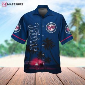 Minnesota Twins Baseball Club Hawaiian Shirt