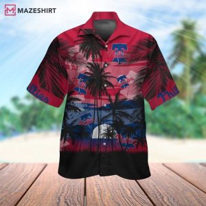 Philadelphia Phillies Floral Fantasy Hawaiian Shirt