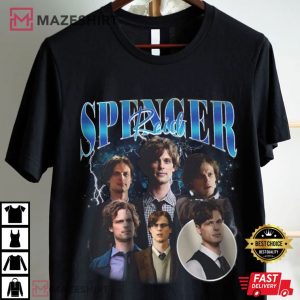 Spencer Reid Vintage Criminal Minds T Shirt (1)