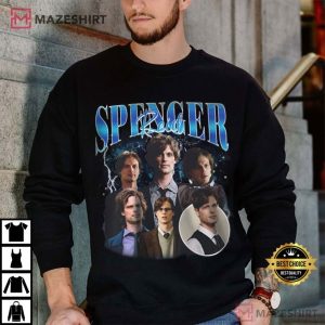 Spencer Reid Vintage Criminal Minds T Shirt (4)