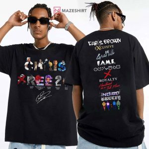 Chris Brown 1111 Tour 2024 T Shirt (2)