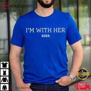 I'm With Her Kamala Harris 2024 Kamala Has My Vote T Shirt (2)