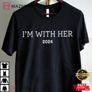 I'm With Her Kamala Harris 2024 Kamala Has My Vote T Shirt (4)