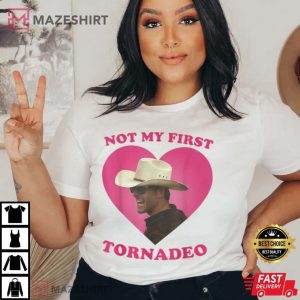 Glen Powell Not My First Tornadeo Twisters T Shirt (1)