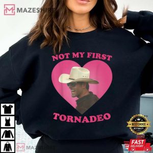 Glen Powell Not My First Tornadeo Twisters T Shirt (3)