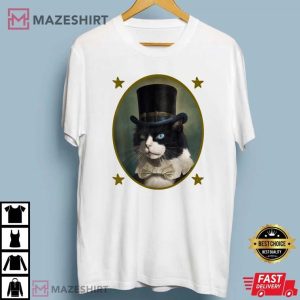 Tuxedo Cat Presidents Day Cat Lover T Shirt (2)