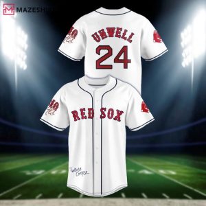 Alex Cooper Boston Red Sox Baseball Jersey (2)