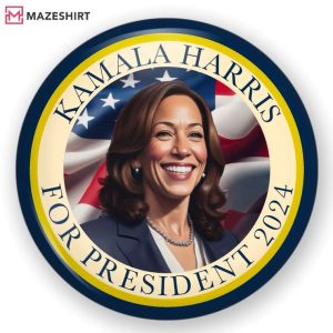 Kamala Harris for President 2024 Pin Button