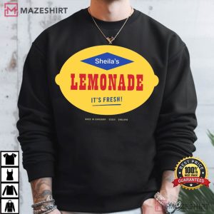 Sheila’s Lemonade Fresh Made in Danebury Essex England T Shirt (3)