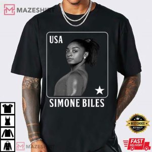 Simone Biles American Artistic Gymnast T Shirt (1)