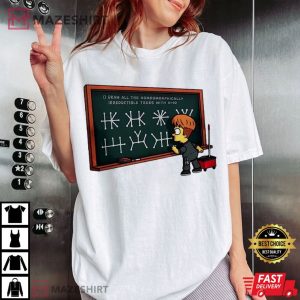 Good Will Hunting x Bart Simpson T Shirt (2)