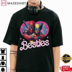 Deadpool and Wolverine Besties Forever T Shirt (1)