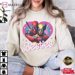 Deadpool and Wolverine Besties Forever T Shirt (2)