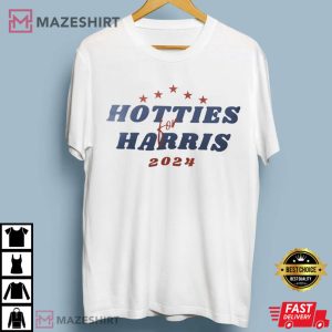 Hotties For Kamala Harris T Shirt (3)