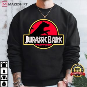 Dog Jurassic Park Jurassic Bark Parody T Shirt (3)