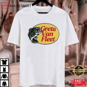 Greta Van Fleet Bass Fishing T Shirt (4)