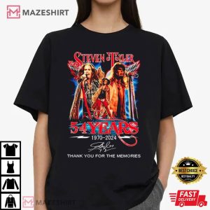 Steven Tyler 1970 2024 Thank You For The Memories T Shirt (2)