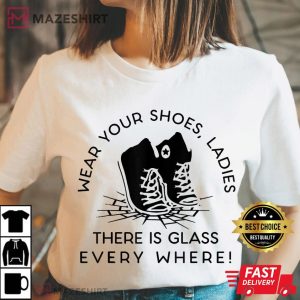 Wear Your Shoes Ladies Kamala Harris T Shirt (1)