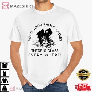 Wear Your Shoes Ladies Kamala Harris T Shirt (3)