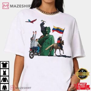 Free Venezuela Hasta el Final T Shirt (2)
