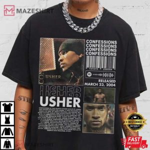 Usher Confessions 90s Y2K Merch T Shirt (1)