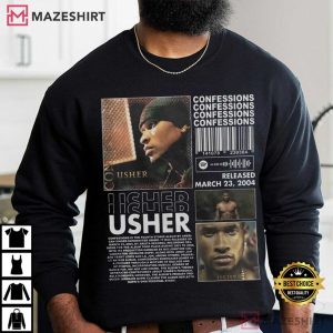 Usher Confessions 90s Y2K Merch T Shirt (3)