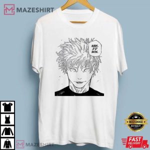 Gojo Meme Nah I'd Win JJK T Shirt (1)