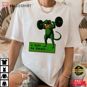 I Lift To Forget Rat 2024 T Shirt (2)