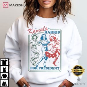 Kamala Harris For President 2024 Suffragette Democrat T Shirt (3)