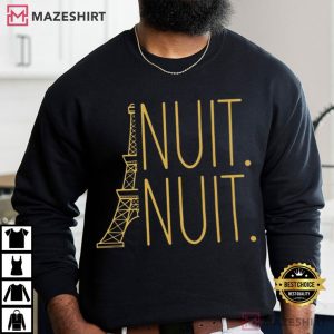 Nuit Nuit Steph Curry Paris 2024 Basketball T Shirt (3)