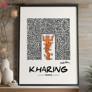 Keith Haring Temple Art Poster (1)