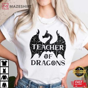 Teacher Of Dragons Back To School T Shirt (4)