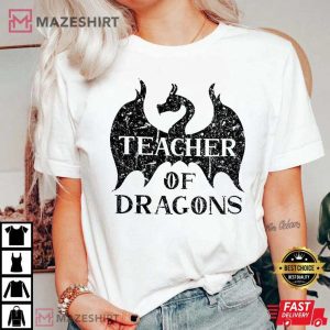 Teacher Of Dragons Back To School T Shirt (1)