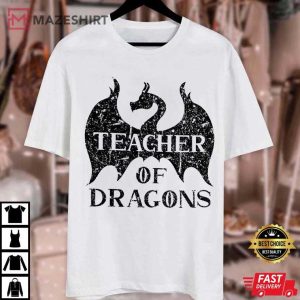 Teacher Of Dragons Back To School T Shirt (3)